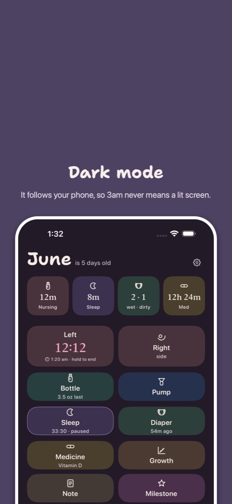 Dark mode